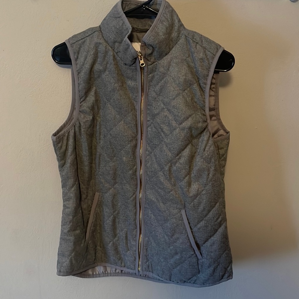 Gray vest